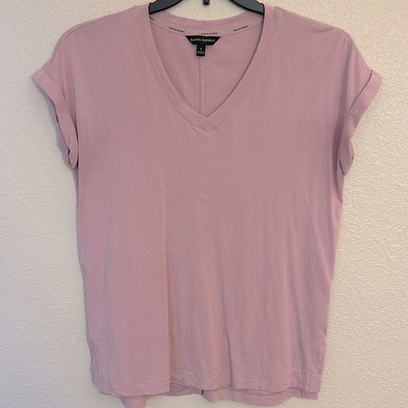 Banana Republic Tops - Women’s pink v neck top size small from Banana Republic.